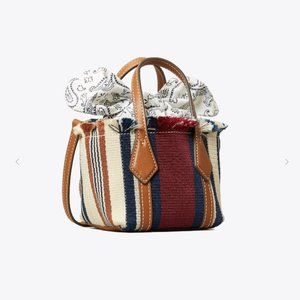 Tory Burch Perry Webbing Nano Tote Bag
